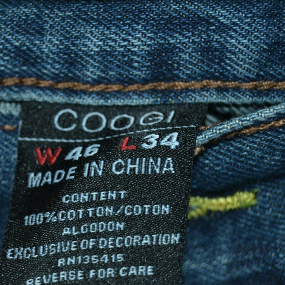 COOGI Australia Jeans 46 x34 Distressed Jeans - Picture 6 of 8